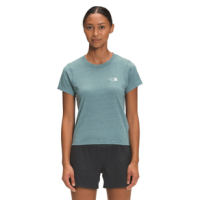 The North Face Short Sleeve Simple Logo Tri-blend Tee - Women's Goblin Blue Heather L