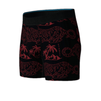 Stance Tigtag Boxer Brief - Men's Black S 6" Inseam