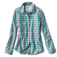Orvis River Guide Shirt - Women's Reef Plaid XL