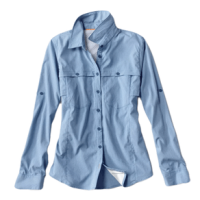 Orvis Long-Sleeved Open Air Caster - Women's Marineblue S