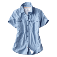 Orvis Open Air Caster Short-sleeved Shirt - Women's Marineblue L