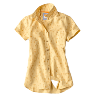 Orvis Short-Sleeved Tech Chambray Workshirt - Women's Butter S
