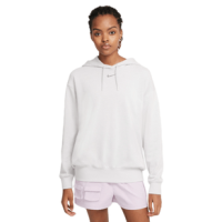 Nike Collection Essentials Easy Fleece Hoodie - Women's Platinum Tint / White S