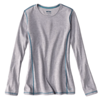 Orvis Drirelease Long-Sleeved Tee - Women's Light Grey S