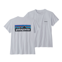 Patagonia P-6 Logo Responsibili-tee - Women's L Cream White