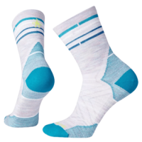 Smartwool Performance Run Zero Cushion Mid Crew Sock - Women's Purple Eclipse L 1 Pack