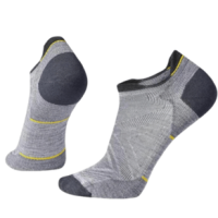Smartwool Run Zero Cushion Low Ankle Sock - Women's Light Gray XL 1 Pack