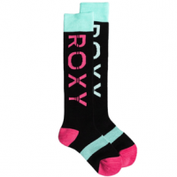 Roxy Frosty Sock - Girls' True Black S/M
