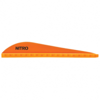 Pine Ridge Archery Nitro Vane 2.2" Low Profile Neon Orange 36 pack