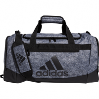 adidas Defender IV Duffel Bag Jersey Onix Grey / Black M