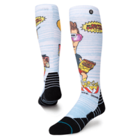 Stance Nachos Rule Snow Sock Blue L