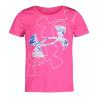 Under Armour Tee Shirt - Girls' Electro Pink 6X