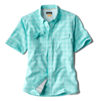 Orvis Surfer Seersucker Short-Sleeved Shirt - Men's Oasis XXL
