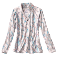 Orvis drirelease Long-Sleeved Quarter-Zip Tee - Women's Multi Tulip XS