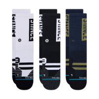 Stance The Boyd Crew Sock - Men's (3 pack) Multi M