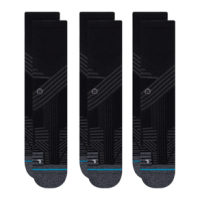 Stance Athletic Crew Sock (3 Pack) Black S