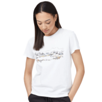 Tentree Meadow Lake T-Shirt - Women's White S