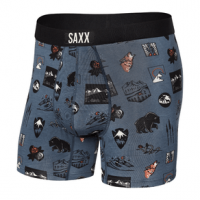 Saxx Vibe Super-Soft Boxer Brief - Men's Wild Spirit / Twilight L