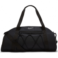 Nike One Club Training Duffel Bag - Women's Black / Black / White One Size