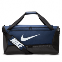 Nike Brasilia 9.5 Training Duffel Bag Midnight Navy / Black / White S