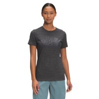 The North Face Short Sleeve Half Dome Triblend Tee - Women's TNF Black Heather S