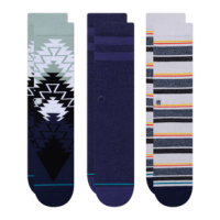 Stance Platte Sock (3 Pack) Navy S