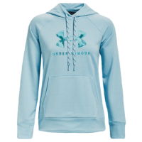 Under Armour Shoreline Terry Hoodie - Women's Opal Blue / Cloudless Sky M