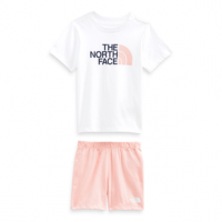 The North Face Cotton Summer Set - Toddler Evening Sand Pink 3T