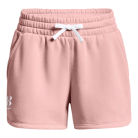 Under Armour Rival Fleece Short - Women's Retro Pink / White L