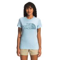 The North Face Short Sleeve Half Dome Triblend Tee - Women's M Beta Blue Heather