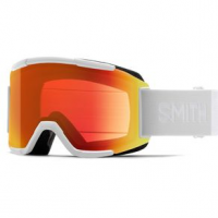 Smith Squad Goggle - Unisex White Vapor / Chromapop Everyday Red Mirror / Yell