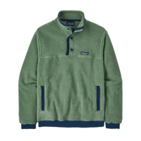 Patagonia Shearling Button Pullover Fleece - Men's Sedge Green L