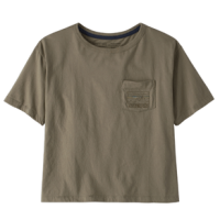 Patagonia '73 Skyline Organic Easy Cut Pocket Tee - Women's Garden Green XS