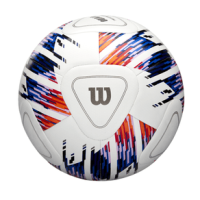 Wilson NCAA Vivido Replica Soccer Ball White / Orange / Purple 5