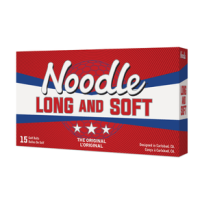 Tay Noodle Long & Soft Golf Ball - 15 Pack White 15 Pack
