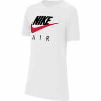 Nike Air T-shirt - Boys' White / University Red L