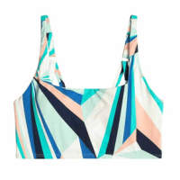 Carve Designs Amelia Bikini Top - Women's M Kaleidoscope