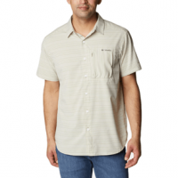 Columbia Twisted Creek III Short Sleeve Shirt - Men's Savory Wave Crest Stripe XXL