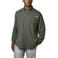 Columbia PFG Tamiami II Long Sleeve Shirt - Men's Cypress M