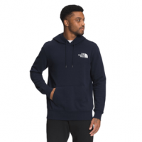 The North Face Box NSE Pullover Hoodie - Men's Aviator Navy / Horizon Red M
