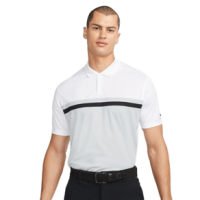 Nike Dri-fit Victory Golf Polo - Men's White / Smoke / Black XXL