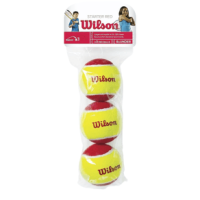 Wilson Starter 2 Tennis Balls RED 3/PK