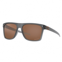 Oakley Leffingwell Sunglasses Matte Grey Smoke / Prizm Tungsten Non Polarized