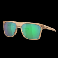 Oakley Leffingwell Sunglasses Matte Sepia / Prizm Jade Non Polarized