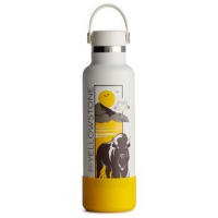 Hydro Flask National Park Foundation Limited Edition 21 oz Standard Mouth Insulated Water Bottle - Yellowstone Ivory 21 oz