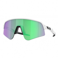 Oakley Sutro Lite Sweep Sunglasses Matte White / Prizm Road Jade Non Polarized