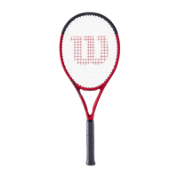 Wilson Clash 100 V2 Tennis Racket (Unstrung) Black / Red 4 1/2"