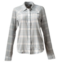 Orvis PRO Stretch Long-Sleeved Shirt - Women's Opal Plaid S