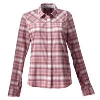 Orvis PRO Stretch Long-Sleeved Shirt - Women's Lilac Plaid M