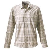 Orvis PRO Stretch Long-Sleeved Shirt - Men's Mist Plaid XXL